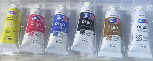 PAQUETE DE OLEOS ATL 6PZ