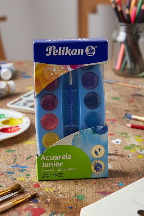 ACUARELAS PELIKAN CH 12PZ