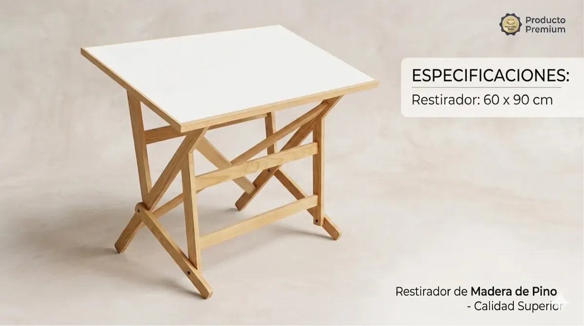 Restirador de Madera Nacional 60cmX90cm