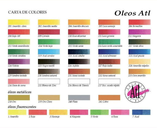 PINTURA OLEO ATL 40 ML