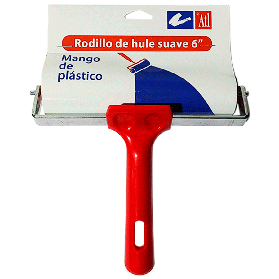 RODILLO DE HULE SUAVE 6"