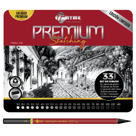 TRYME PREMIUM SKETCHING 33PZAS