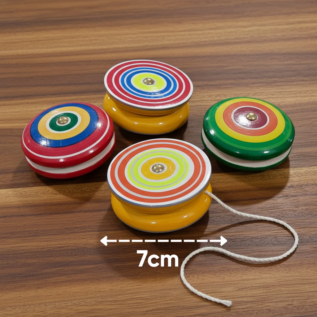Yoyo de Madera Artesanal (Mediano)