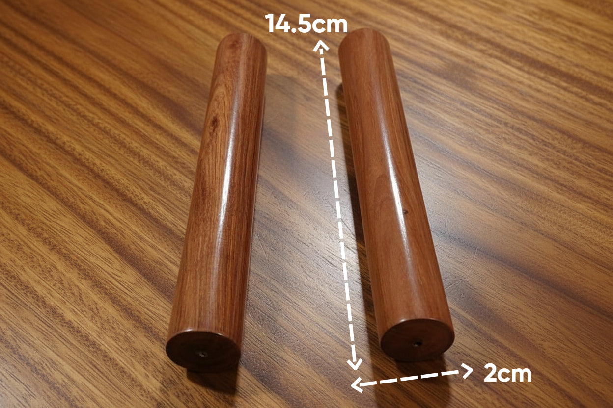 Claves de Madera / Tamaño chico
