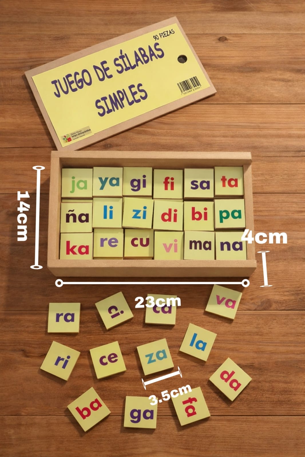 Juego Didáctico / Silabas Simples