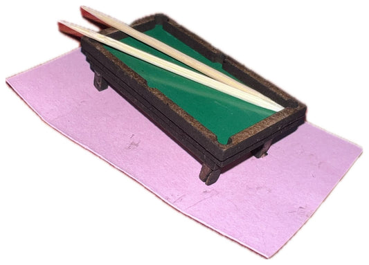 MESA DE BILLAR 1.50 MADERA