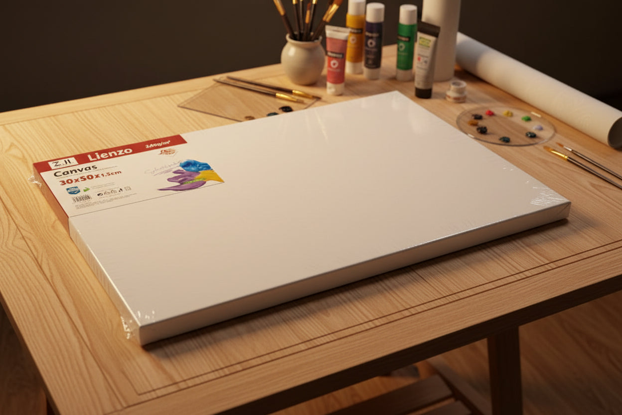 Lienzo Canvas 30cmX50cm (Caja con 24pz.)