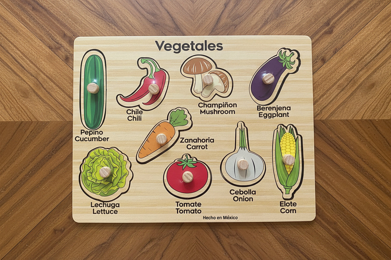 ROMPECABEZAS DE VEGETALES