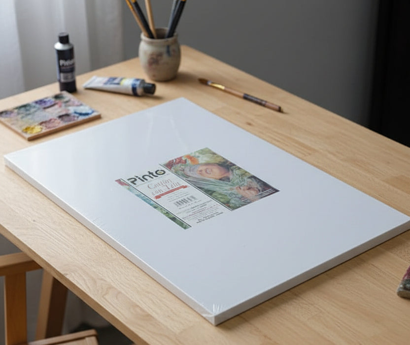Cartón con Tela Pinto 40cmX60cm (Pack con 6pz.)