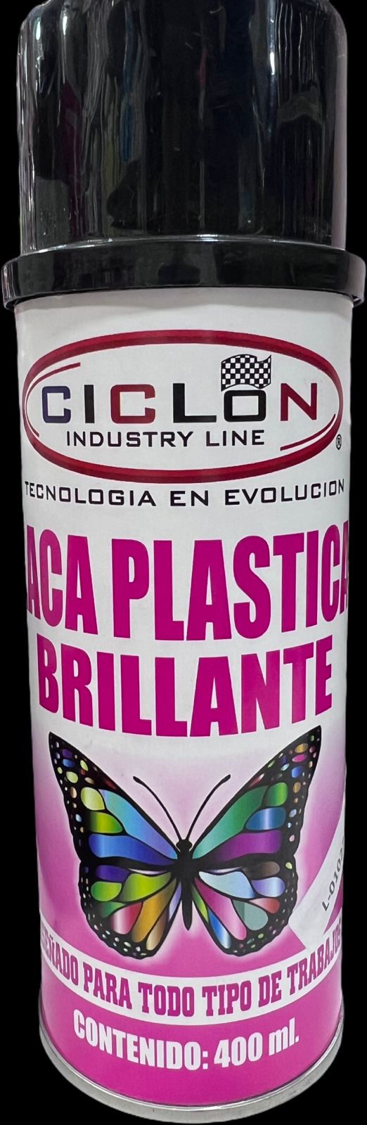 LACA PLASTICA BRILLANTE 400ml CICLON