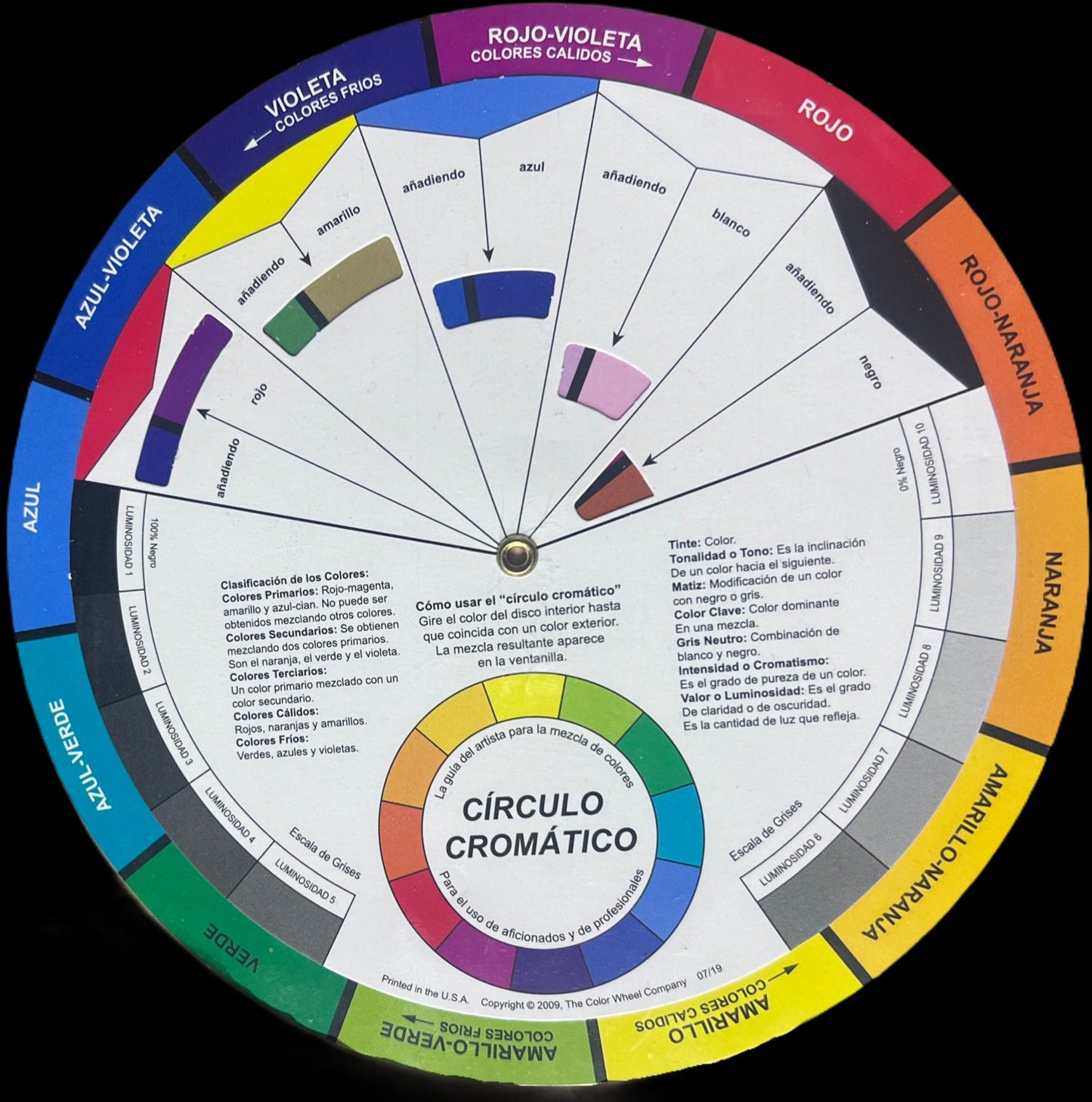 CIRCULO CROMATICO CH