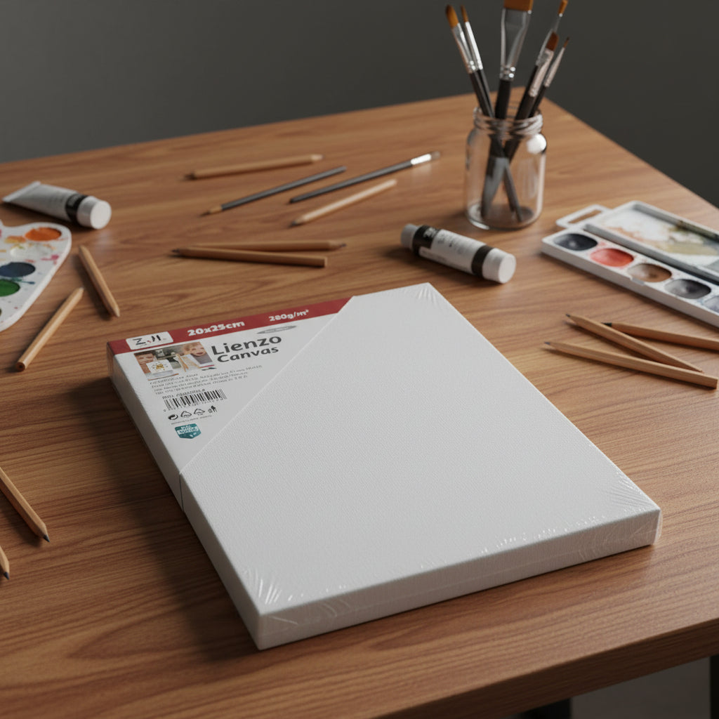 Lienzo Canvas 20cmX25cm (Caja con 24pz.)