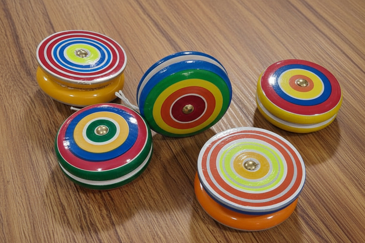 Yoyo de Madera Artesanal (Mediano)