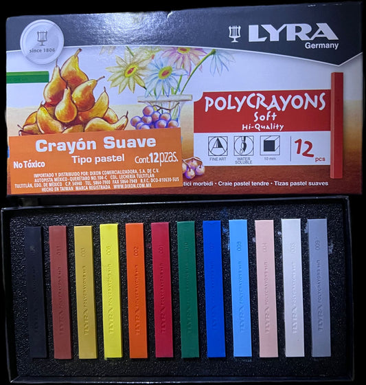 POLYCRAYONS LYRA 12PZ