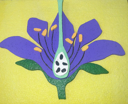 MAQUETA DE PARTES DE LA FLOR