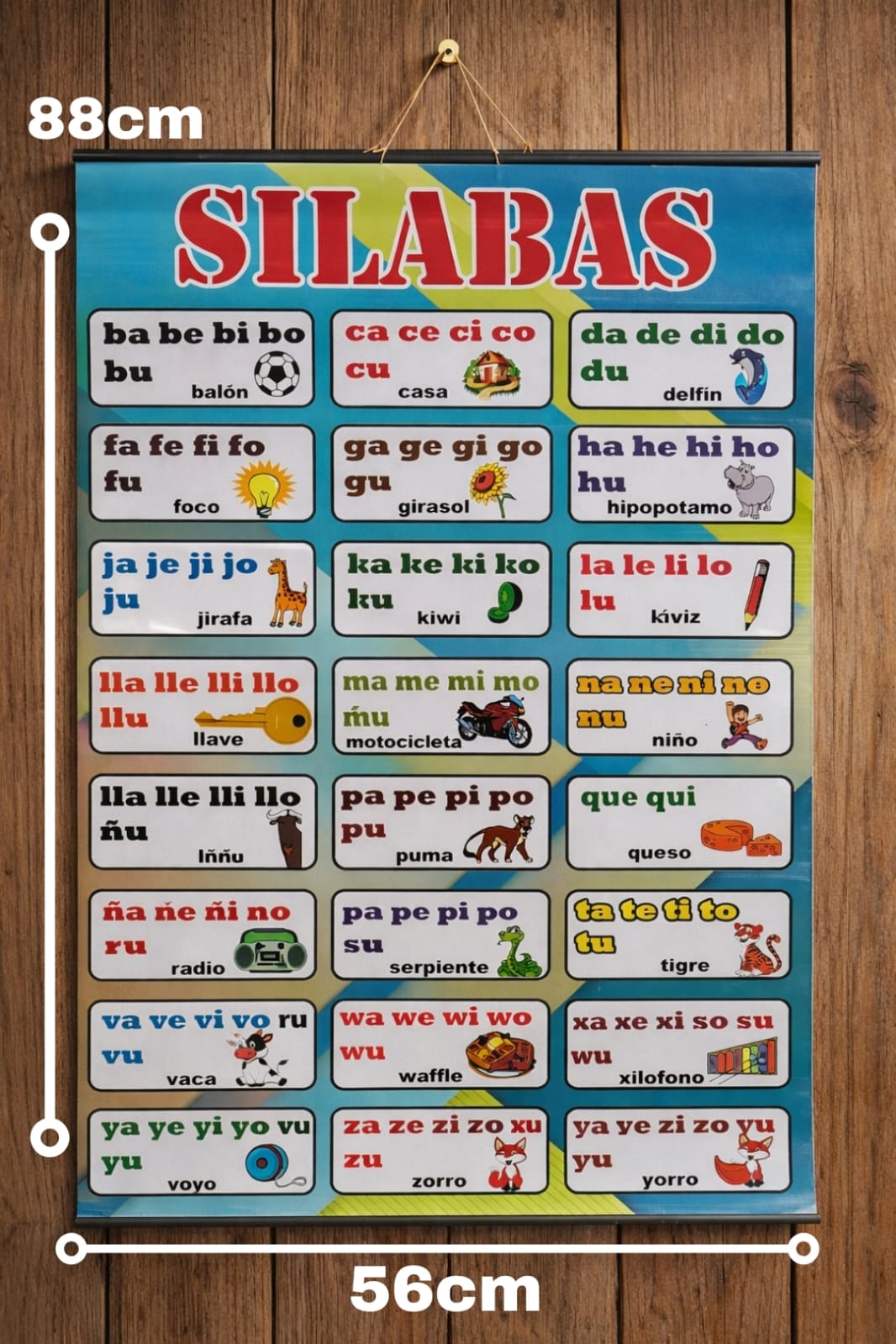 Aprende y diviértete con las Silabas / Kit Didactico