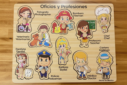 ROMPECABEZAS DE OFICIOS Y PROF