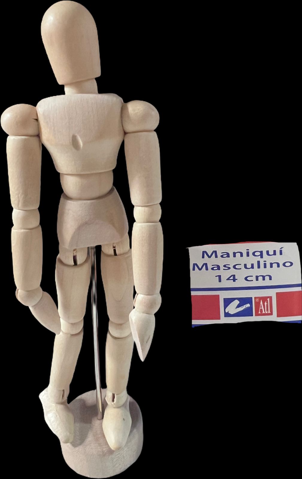 MANIQUI MASCULINO DE 14CM