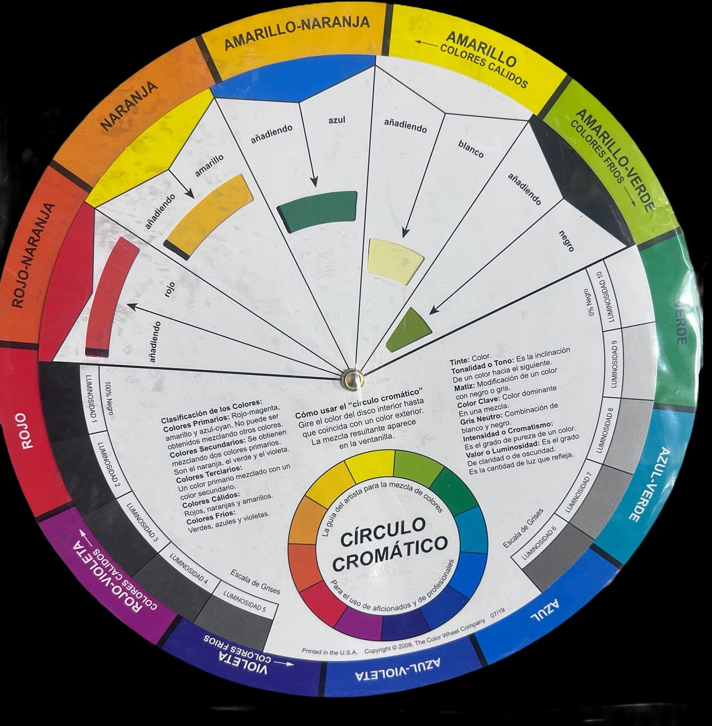 CIRCULO CROMATICO GR