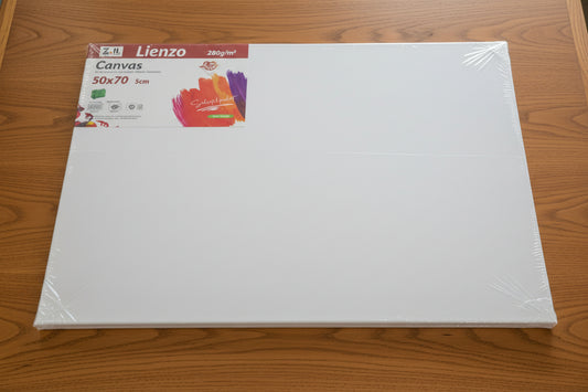 Lienzo Canvas 50cmX70cm (Caja con 6pz.)