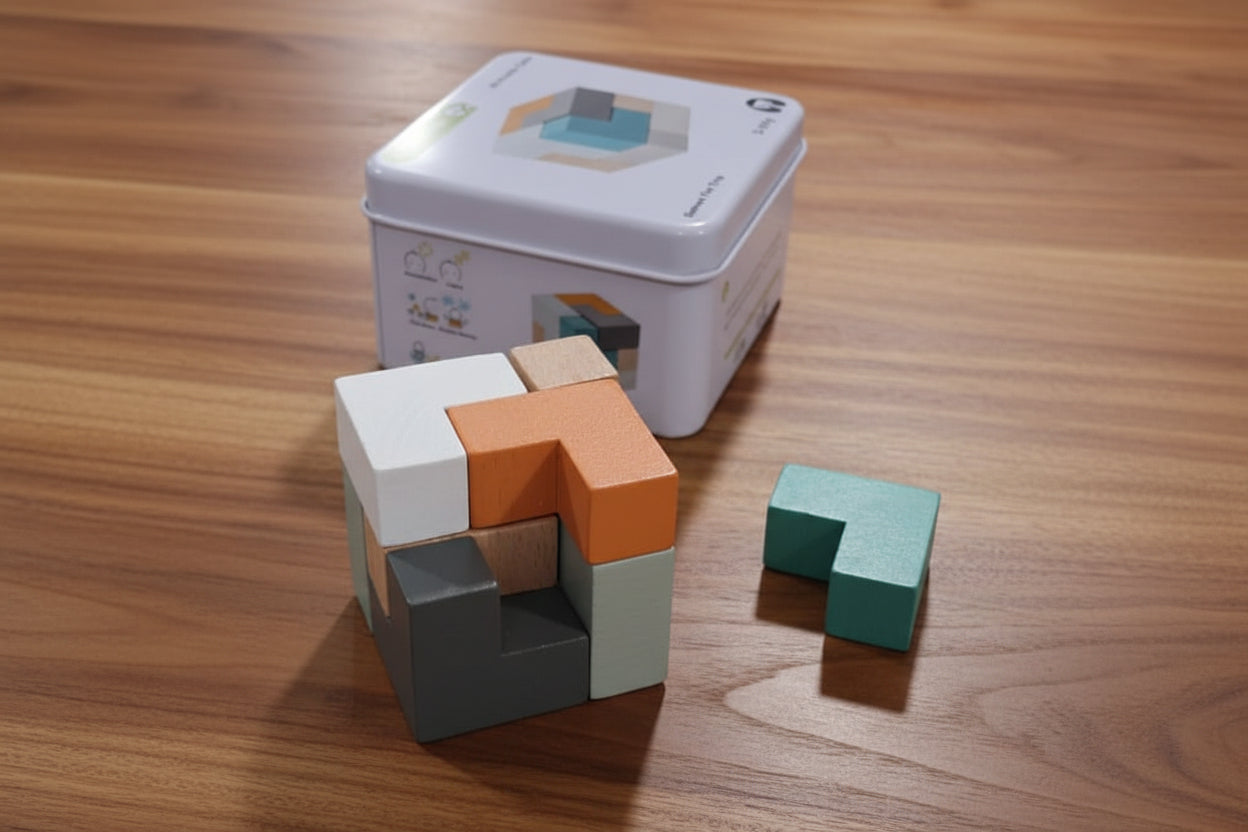 Games for tip / Mosaico, 3D cube y Toy Block
