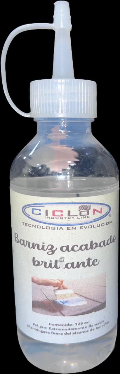 BARNIZ CON ACABADO BRILLANTE CICLON DE 125ml