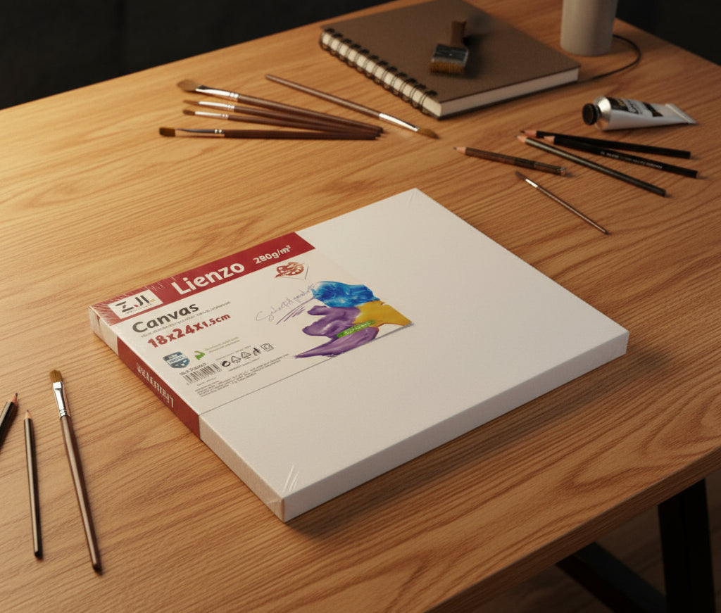 Lienzo Canvas 18cmX24cm (Caja con 24pz.)