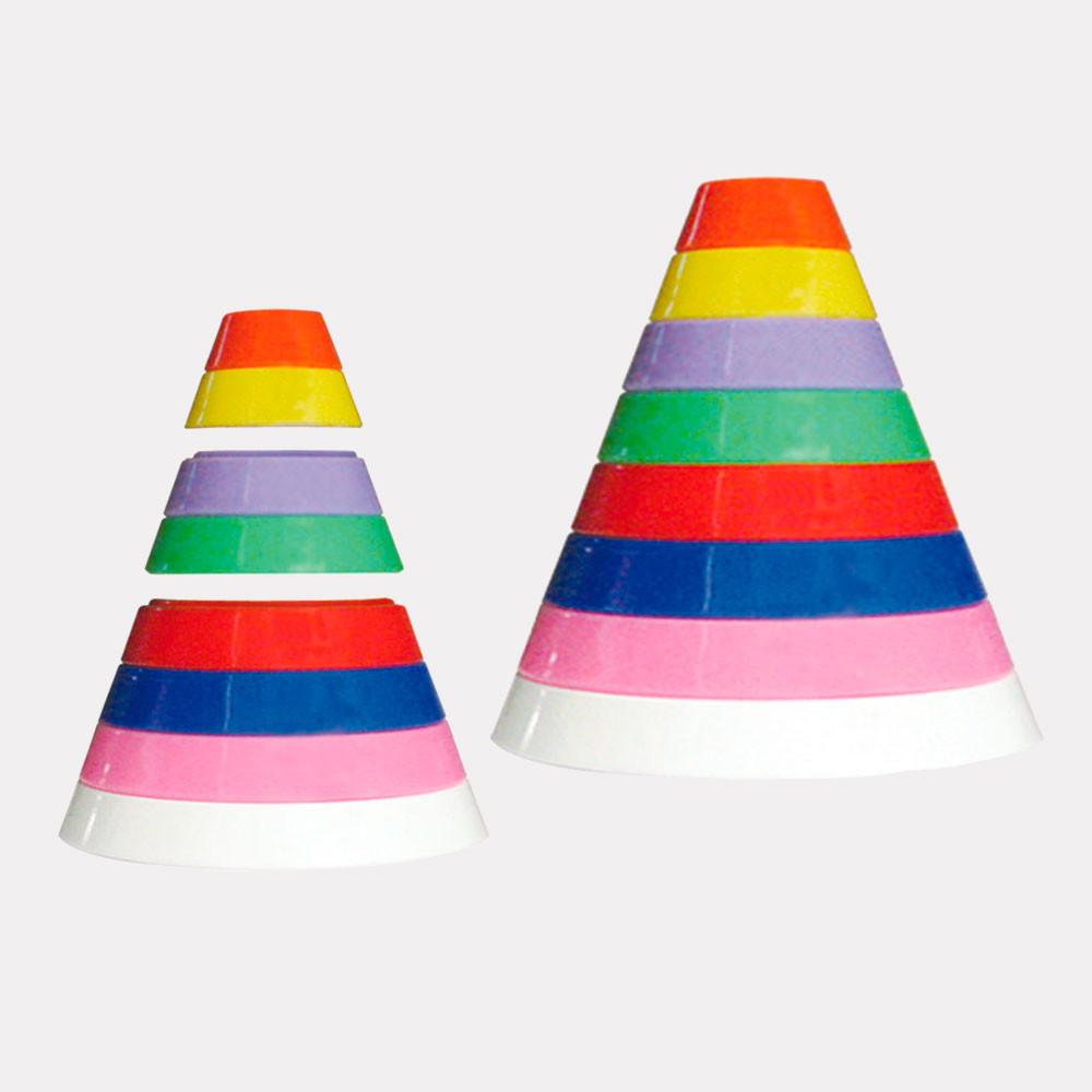 PIRAMIDE CIRCULAR 8 JUEGOS DE 8 PZAS
