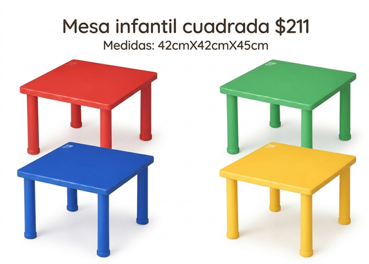 Mesa infantil