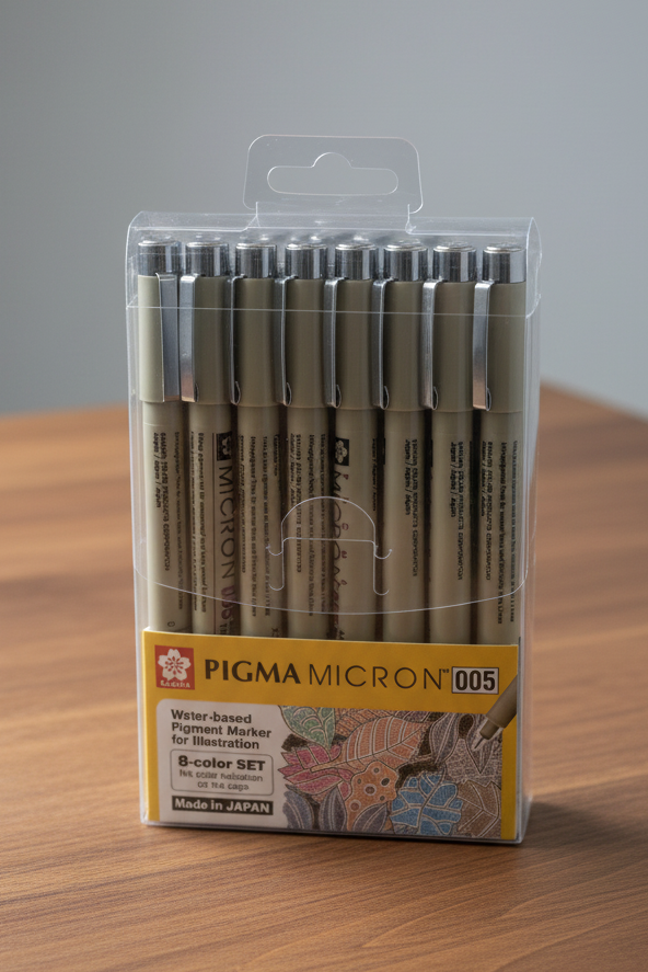 ROTULADORES DE COLORES PIGMAMICRON 8PZ